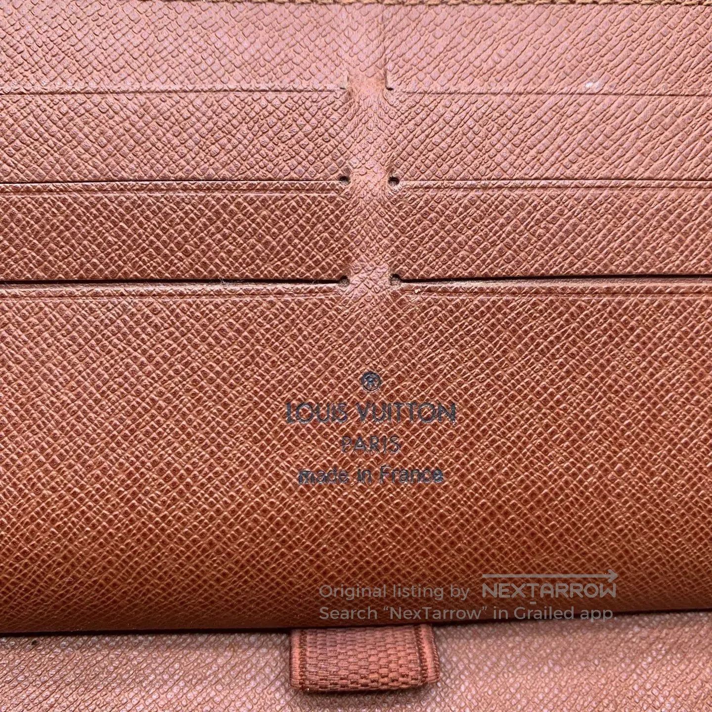 Louis Vuitton brown monogram card case wallet. Size ONE SIZE - 4 Thumbnail