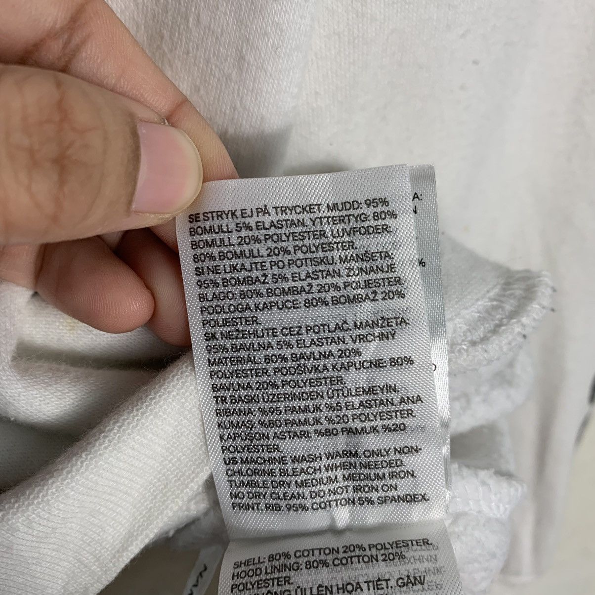 H&M Nasa Big Logo Pullover Hoodie Size US M / EU 48-50 / 2 - 20 Thumbnail