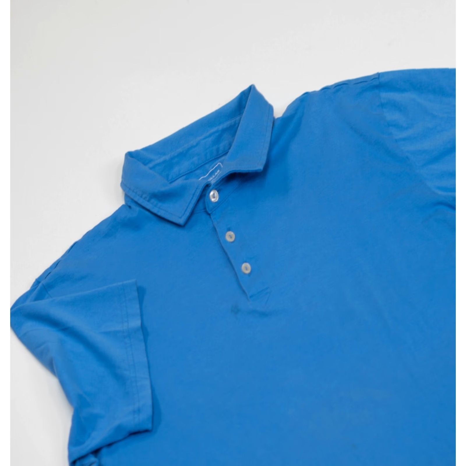 Peter Millar Peter Millar Mens Polo Shirt Short Sleeve Blue 100% Pima Cotton XL Regular Fit Golf Crown Crafted Classic preppy Sports Mens Mens Size US XL / EU 56 / 4 - 2 Thumbnail