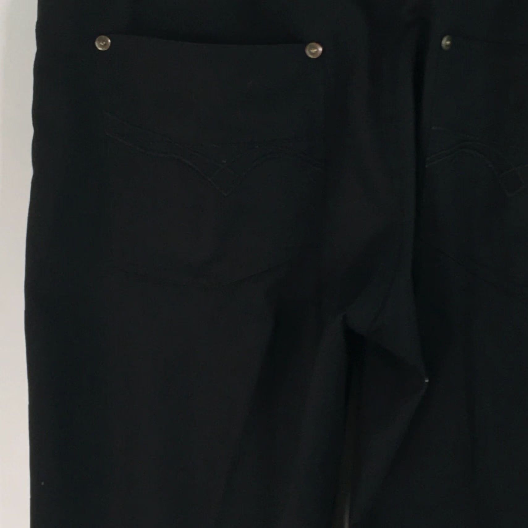 Vintage VINTAGE? (No) International Laundry Denim Jeans Black 38X34 Men Straight 5-Pocket Comfortable Regular Rise High - Size 38X34 Black Denim Jeans for Men Size US 38 / EU 54 - 5 Thumbnail