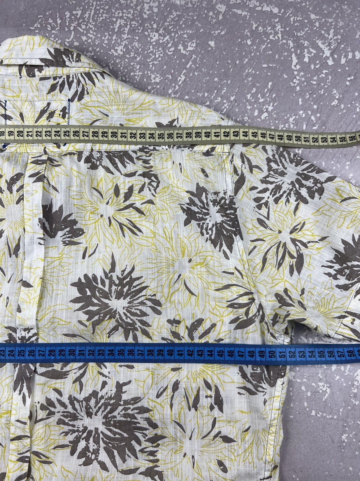 Vintage Vintage Hawaiian Floral Cotton Two Pockets Shirt Size US M / EU 48-50 / 2 - 8 Thumbnail
