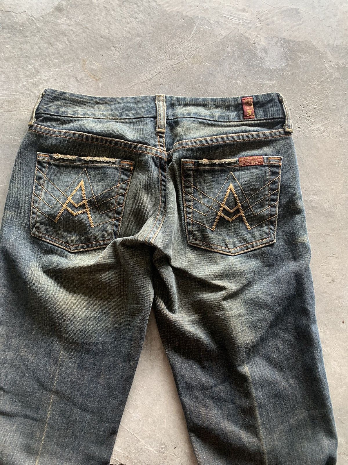 Hysteric Glamour × If Six Was Nine × Le Grande Bleu (L.G.B.) RUSTY FLARE japanese jeans designer Size US 29 - 16 Thumbnail