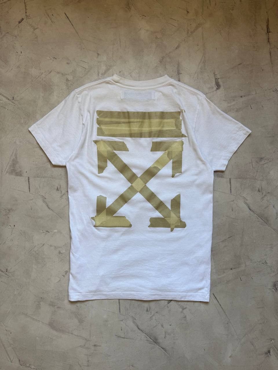 Off-White Off-white Tape arrow t-shirt Size US S / EU 44-46 / 1 - 1 Thumbnail
