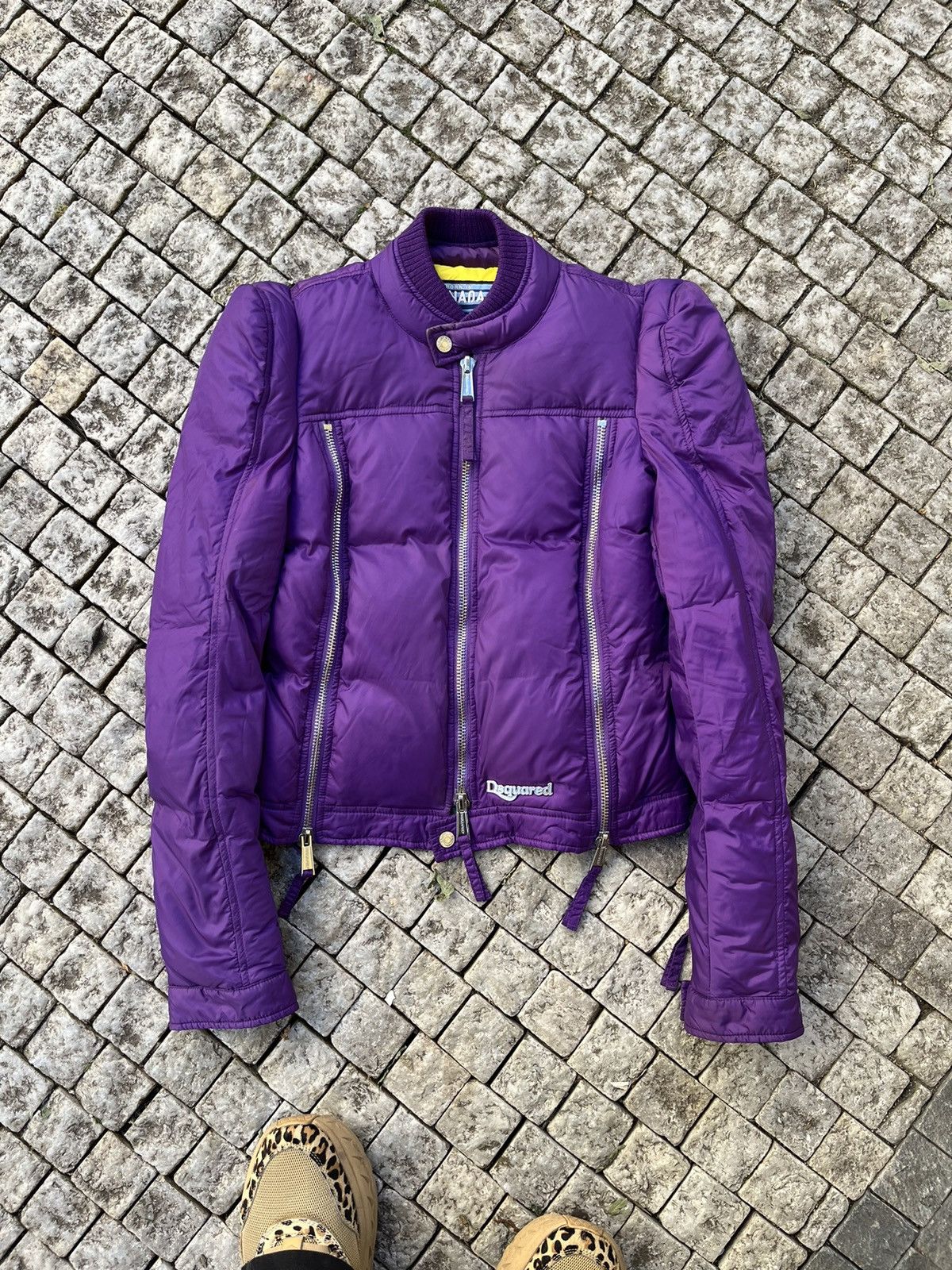 Dsquared2 Dsquared biker bomber jacket Size M / US 6-8 / IT 42-44 - 1 Thumbnail