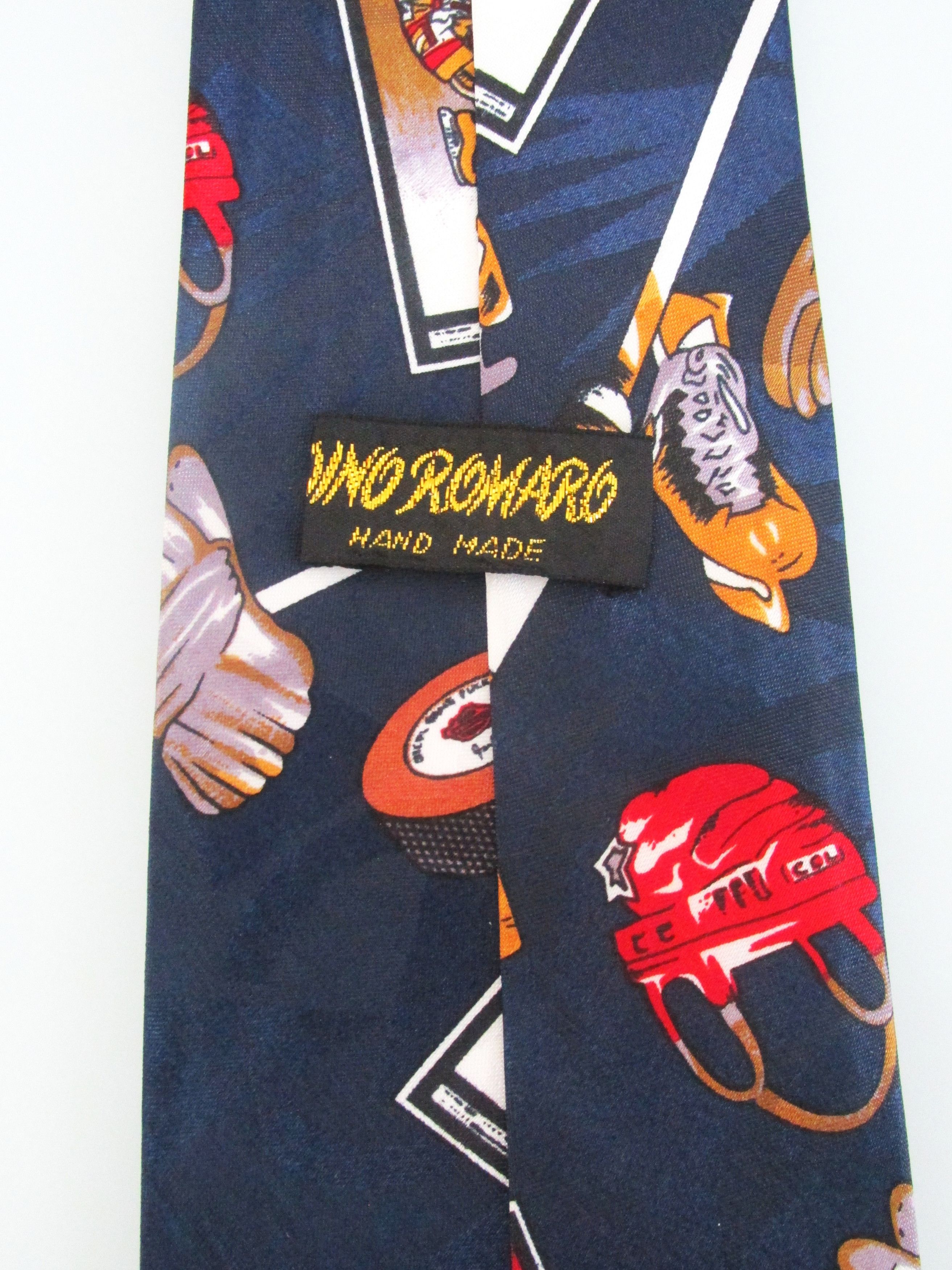 Other Dino Romaro Men's Hockey Tie Size ONE SIZE - 5 Thumbnail