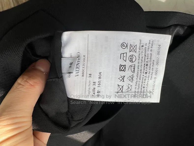 Valentino Valentino Black long-sleeved casual jacket with oversized Size XS / US 0-2 / IT 36-38 - 3 Thumbnail
