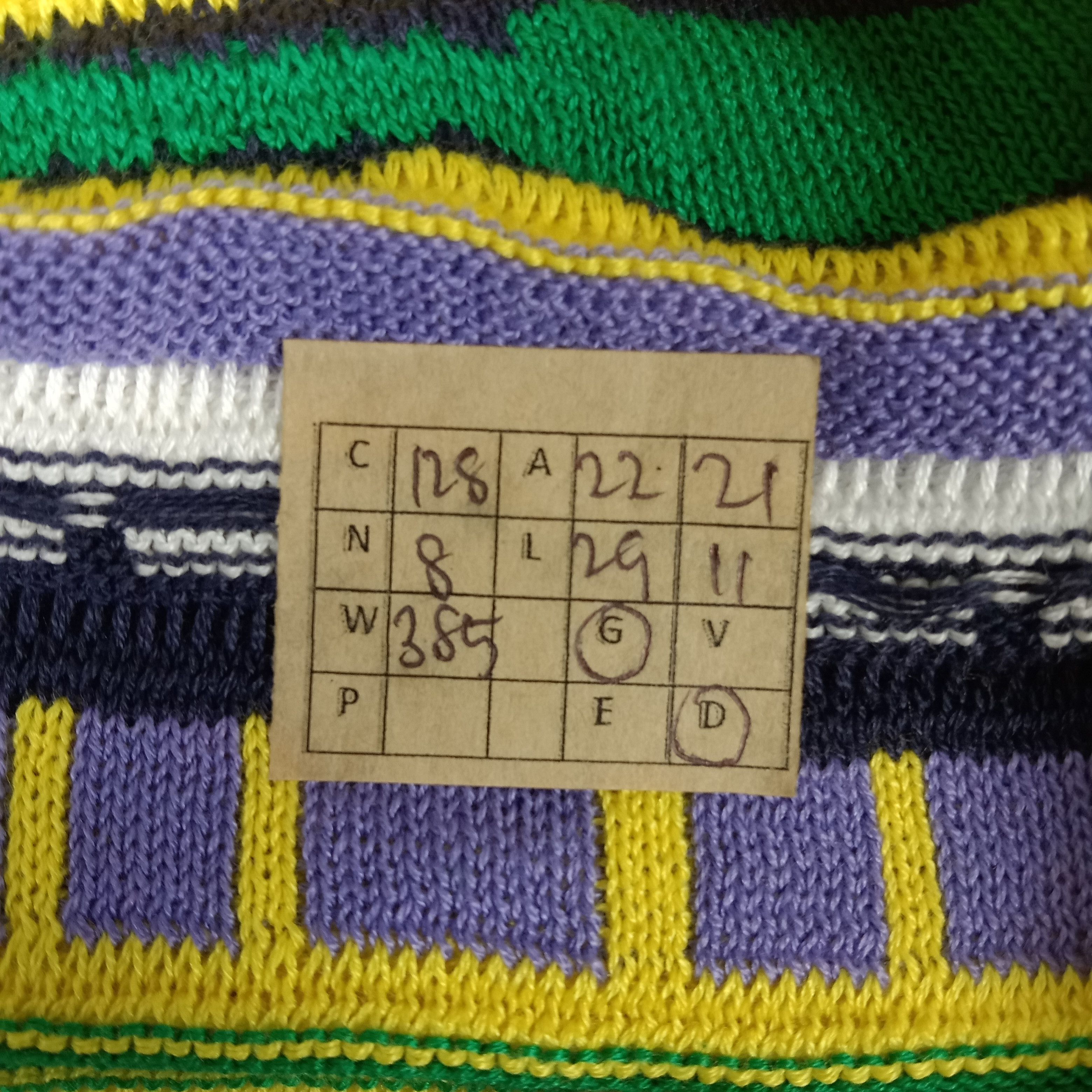 Coogi × Gypsy × Vintage Modigliani Knitted Hippie Style Polo Shirt Size US L / EU 52-54 / 3 - 8 Thumbnail
