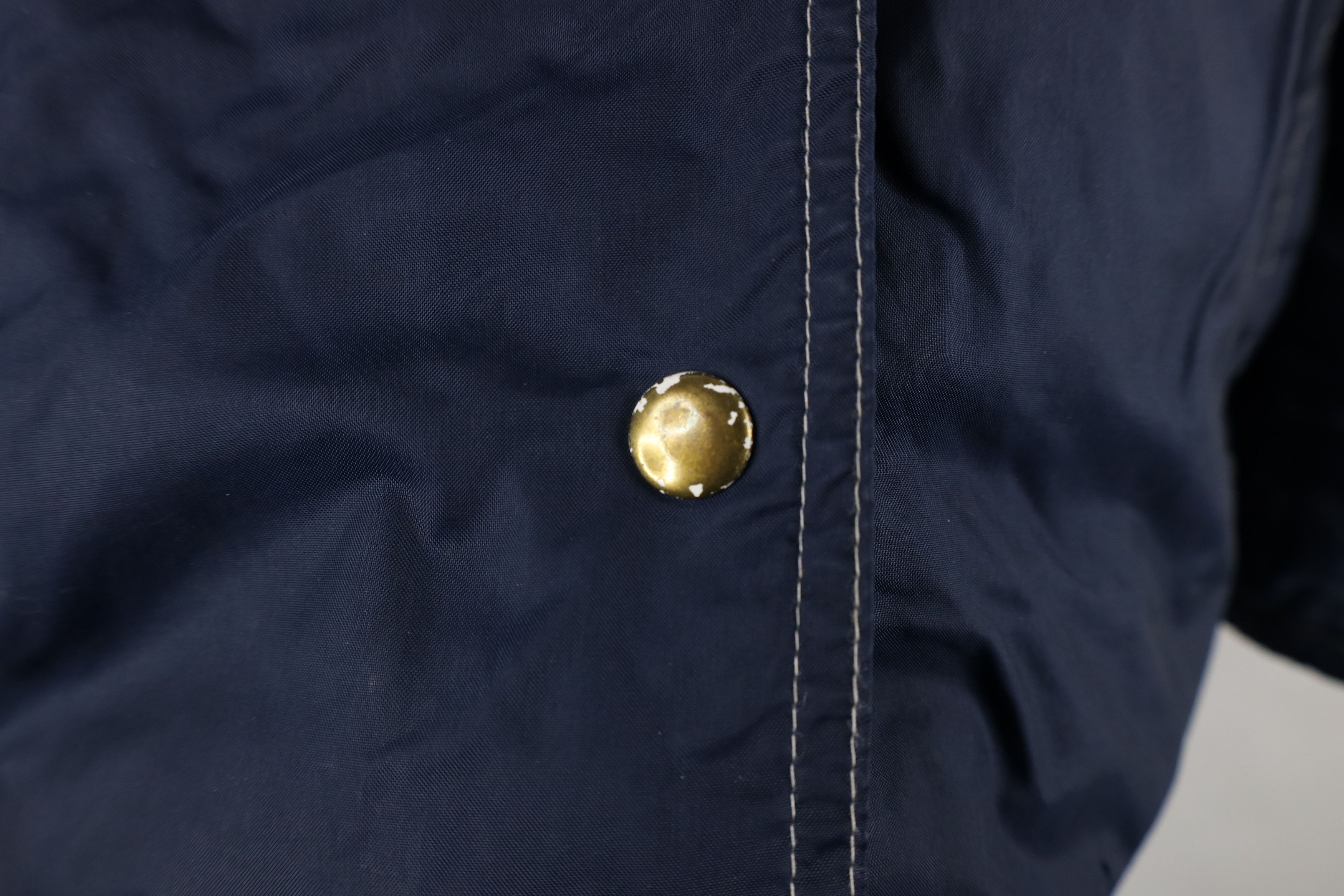 Vintage Vintage 70s Streetwear Lined Coaches Coach Jacket Blue USA Size US L / EU 52-54 / 3 - 4 Thumbnail