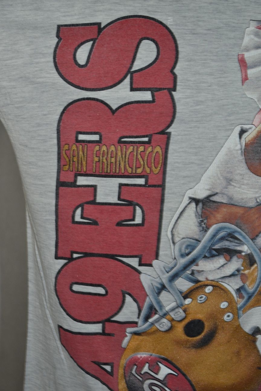 Nutmeg Vintage 1995 San Francisco 49ers Nutmeg NFL Graphic T-shirt Size US M / EU 48-50 / 2 - 4 Thumbnail