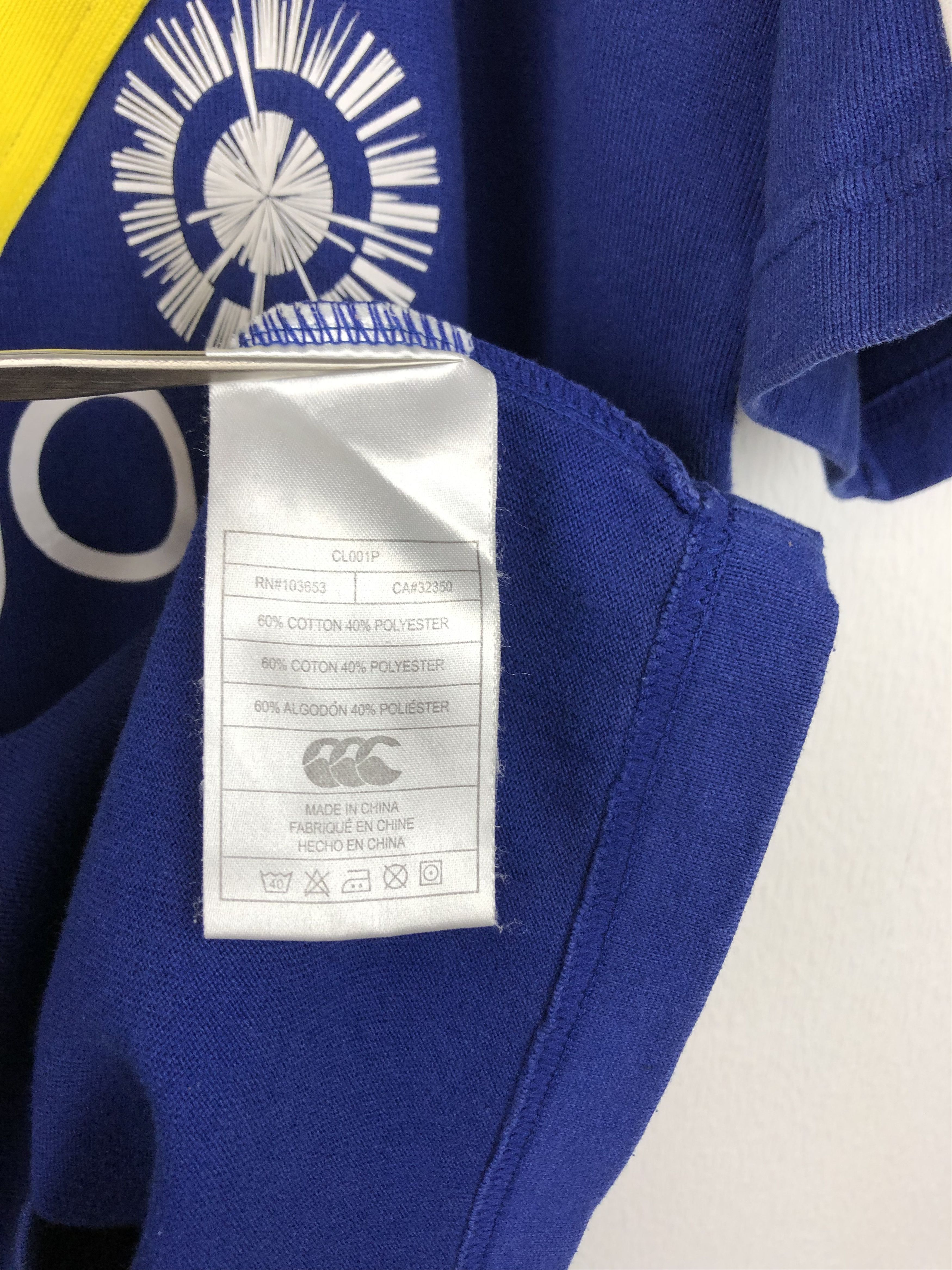 Canterbury of New Zealand Vintage 90's Canterbury Warrington Wolves Rugby Shirt Jersey Size US L / EU 52-54 / 3 - 5 Thumbnail
