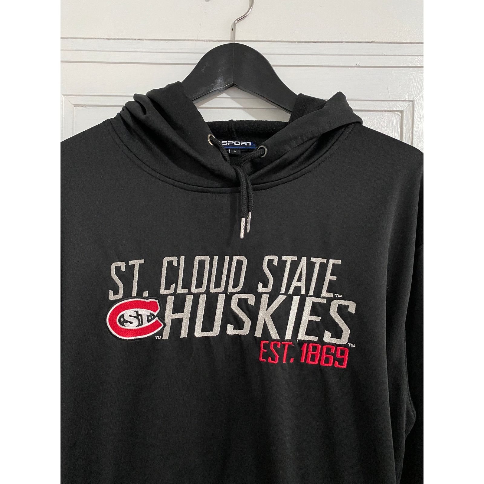 NCAA St. Cloud State University Huskies Black Hoodie Size Large Size US L / EU 52-54 / 3 - 2 Thumbnail