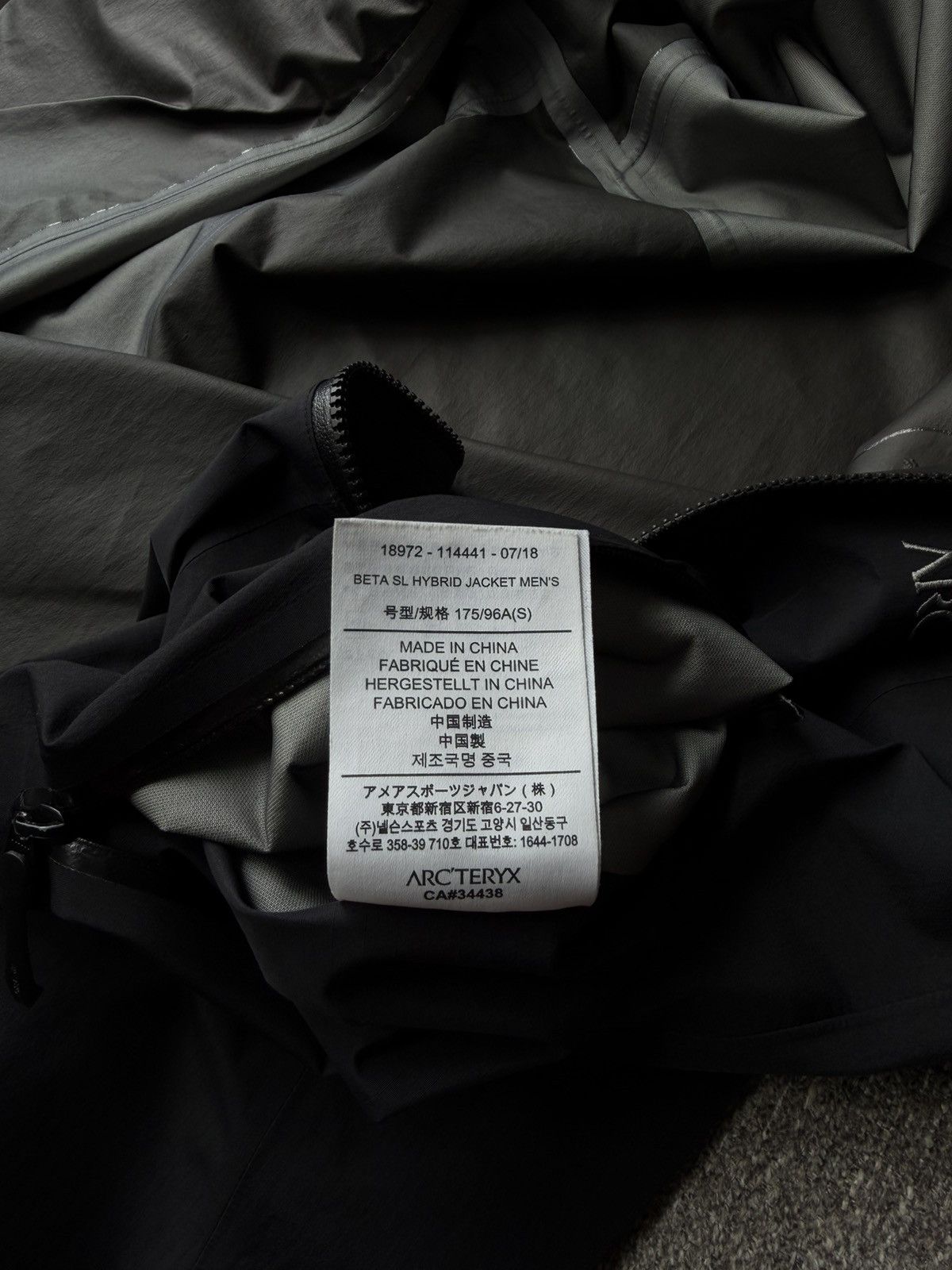Arc'teryx Arc'teryx Beta SL Hybrid Jacket Men's 2018 Size US S / EU 44-46 / 1 - 14 Thumbnail
