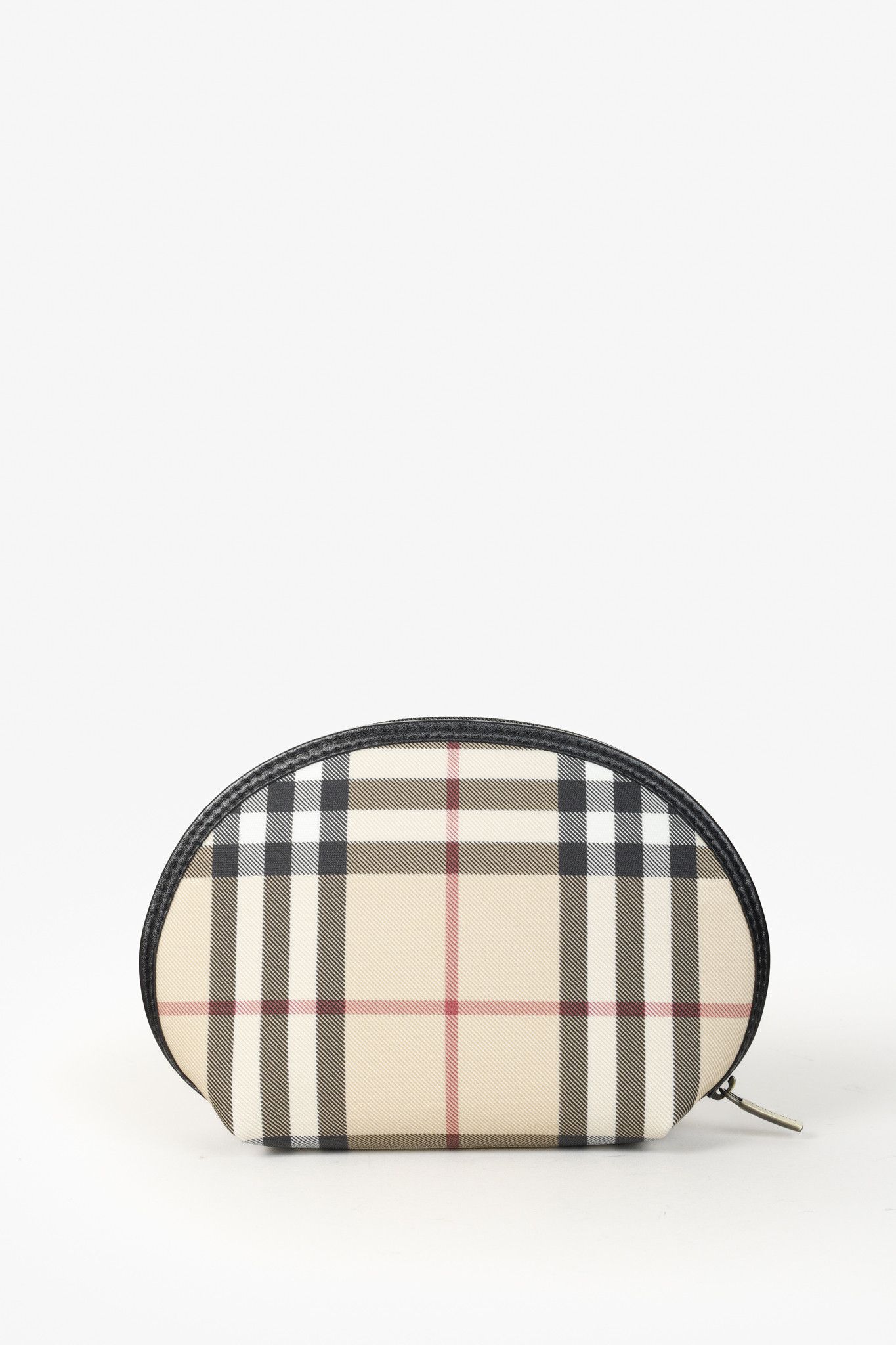 Burberry Burberry Check Canvas Zip Around Pouch Size ONE SIZE - 4 Thumbnail