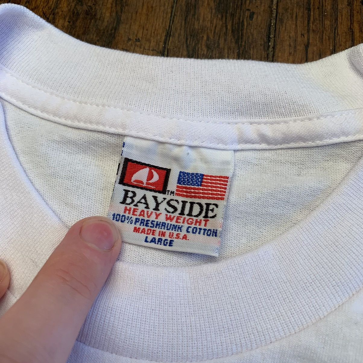 Vintage Vintage Satire Shirt My Daddy Is A War Hero Size US L / EU 52-54 / 3 - 4 Thumbnail