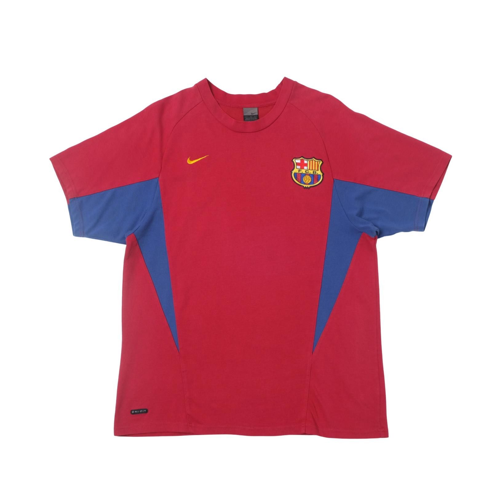 Nike 2003/04 Barcelona Training Shirt Nike (L/XL) Size US L / EU 52-54 / 3 - 1 Thumbnail