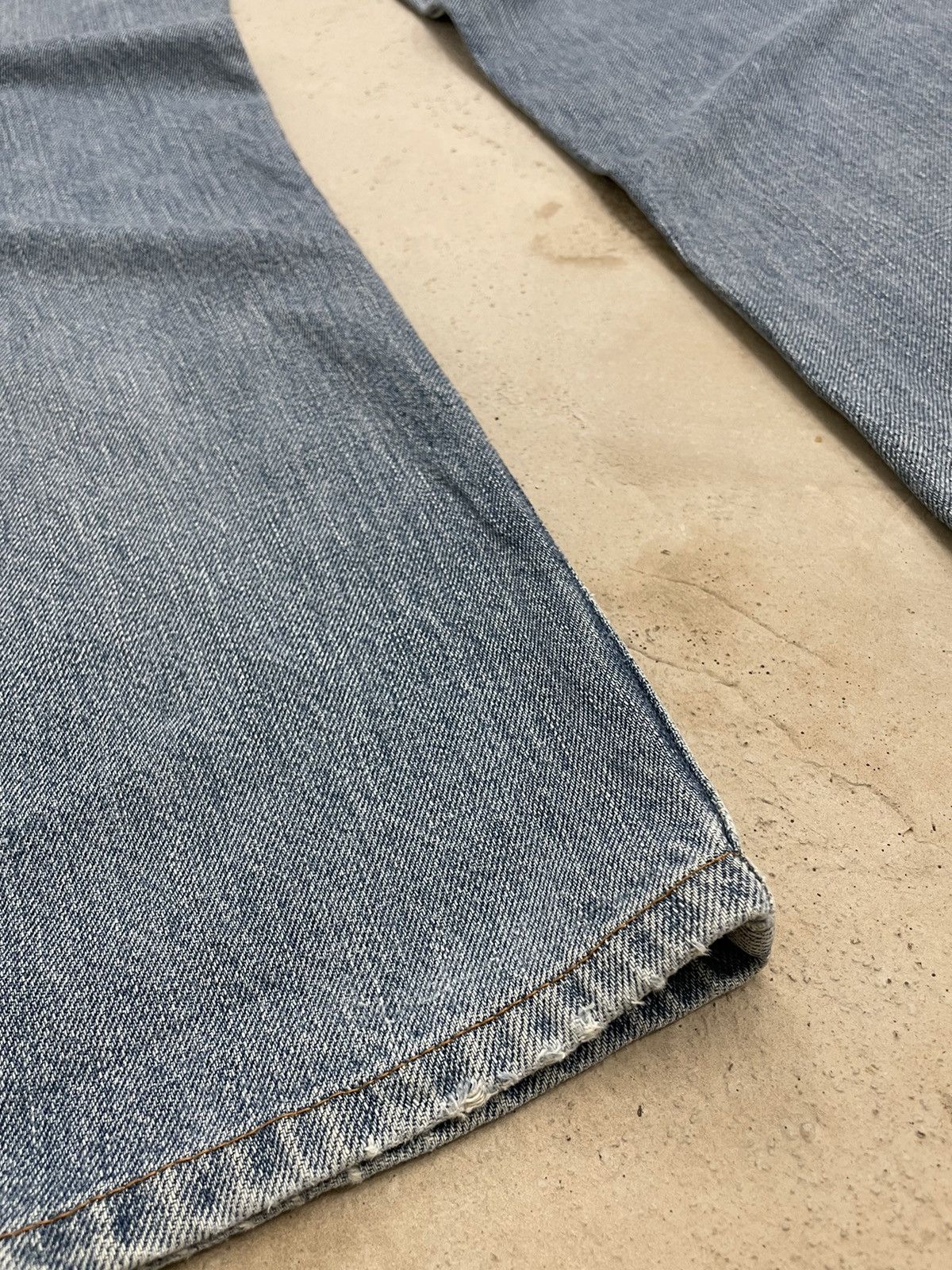 Levi's Vintage 90s Repro Levis 502 Selvedge Redline Big E Size US 30 / EU 46 - 18 Thumbnail