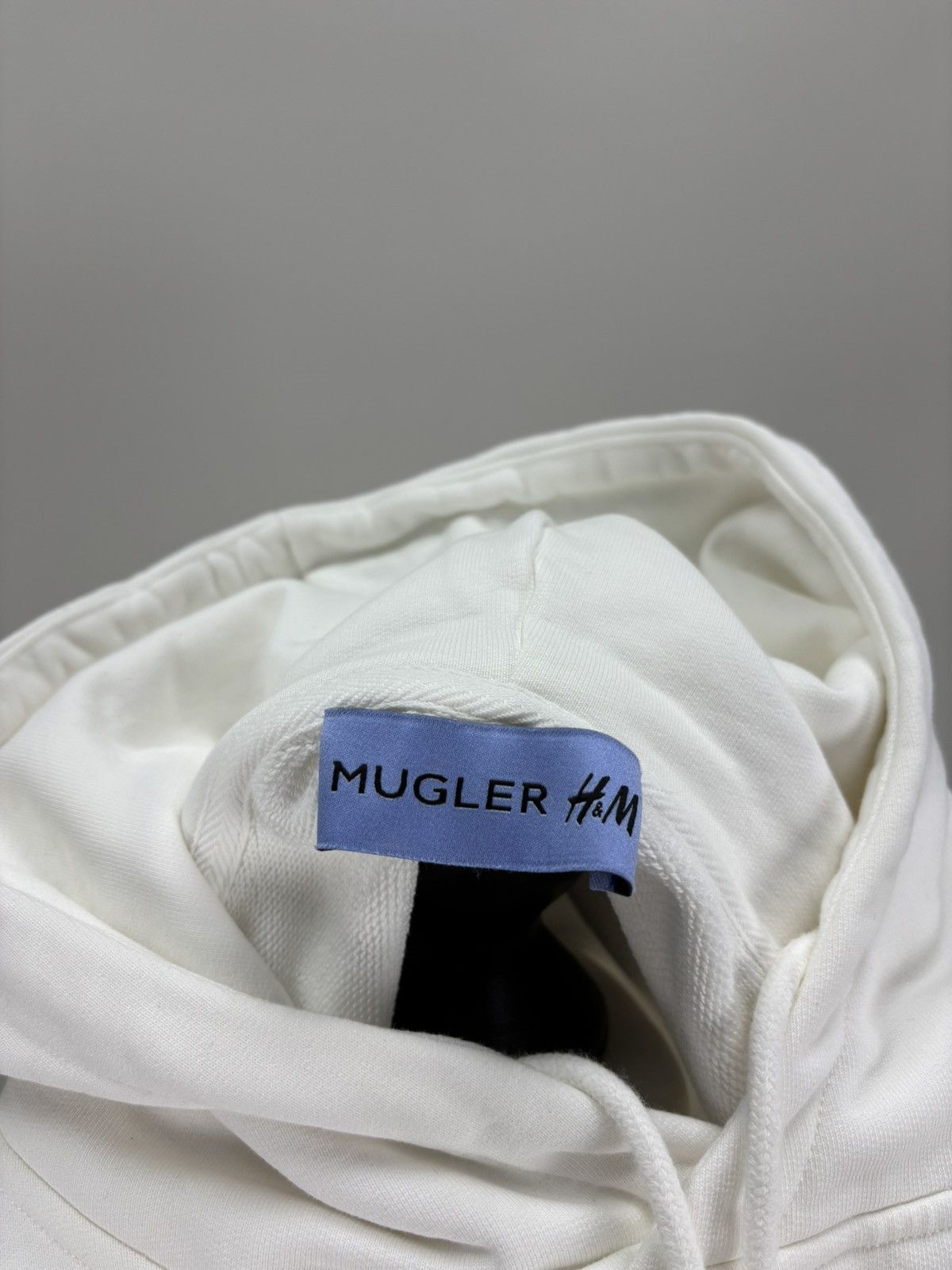 H&M × Mugler Womens hoodie Mugler H&M Size L Color White Size L / US 10 / IT 46 - 12 Thumbnail
