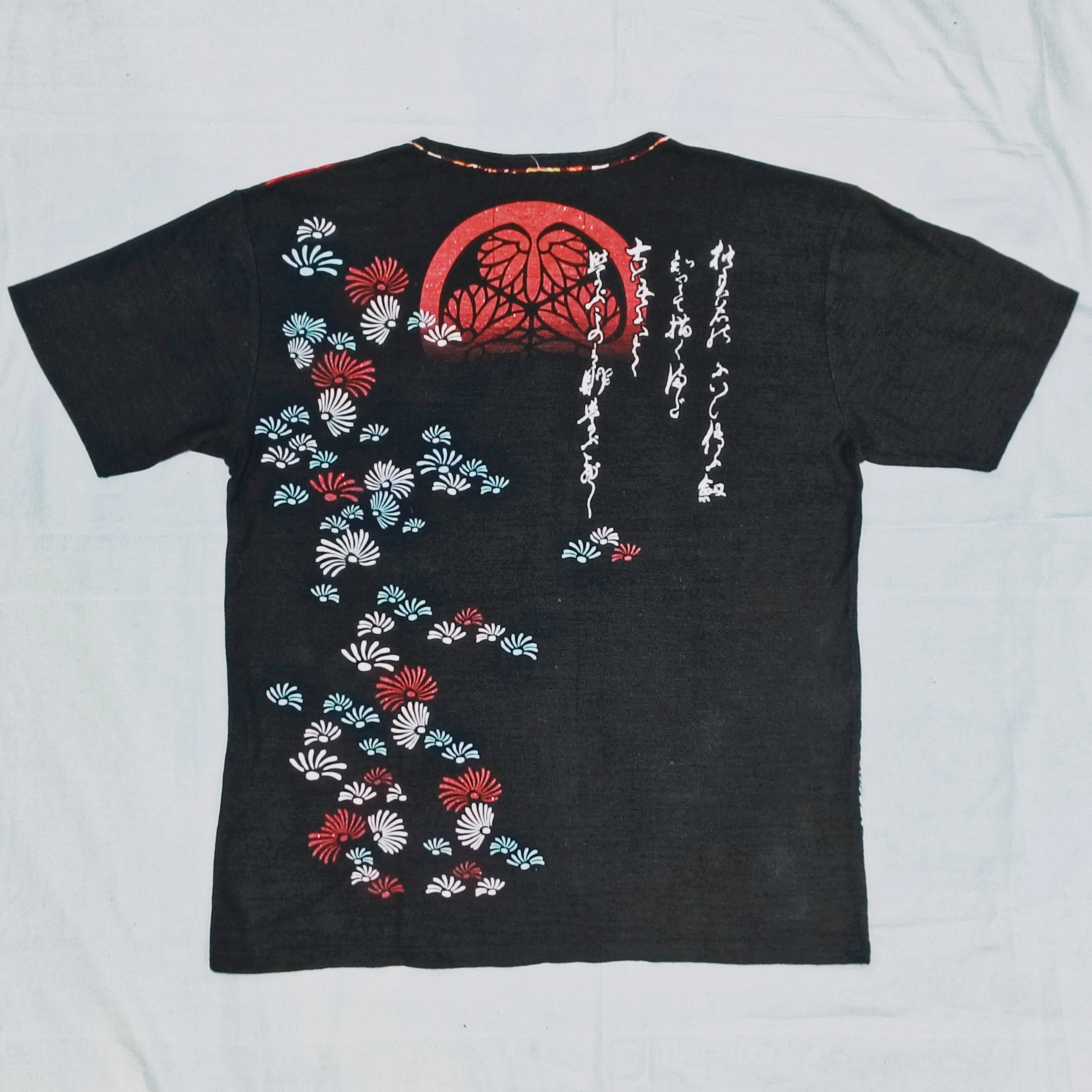 Japanese Brand × Vintage 🔥 Sukajan Koi T-Shirt – Symbol of Strength & Fortune 🔥 Size US XL / EU 56 / 4 - 2 Thumbnail