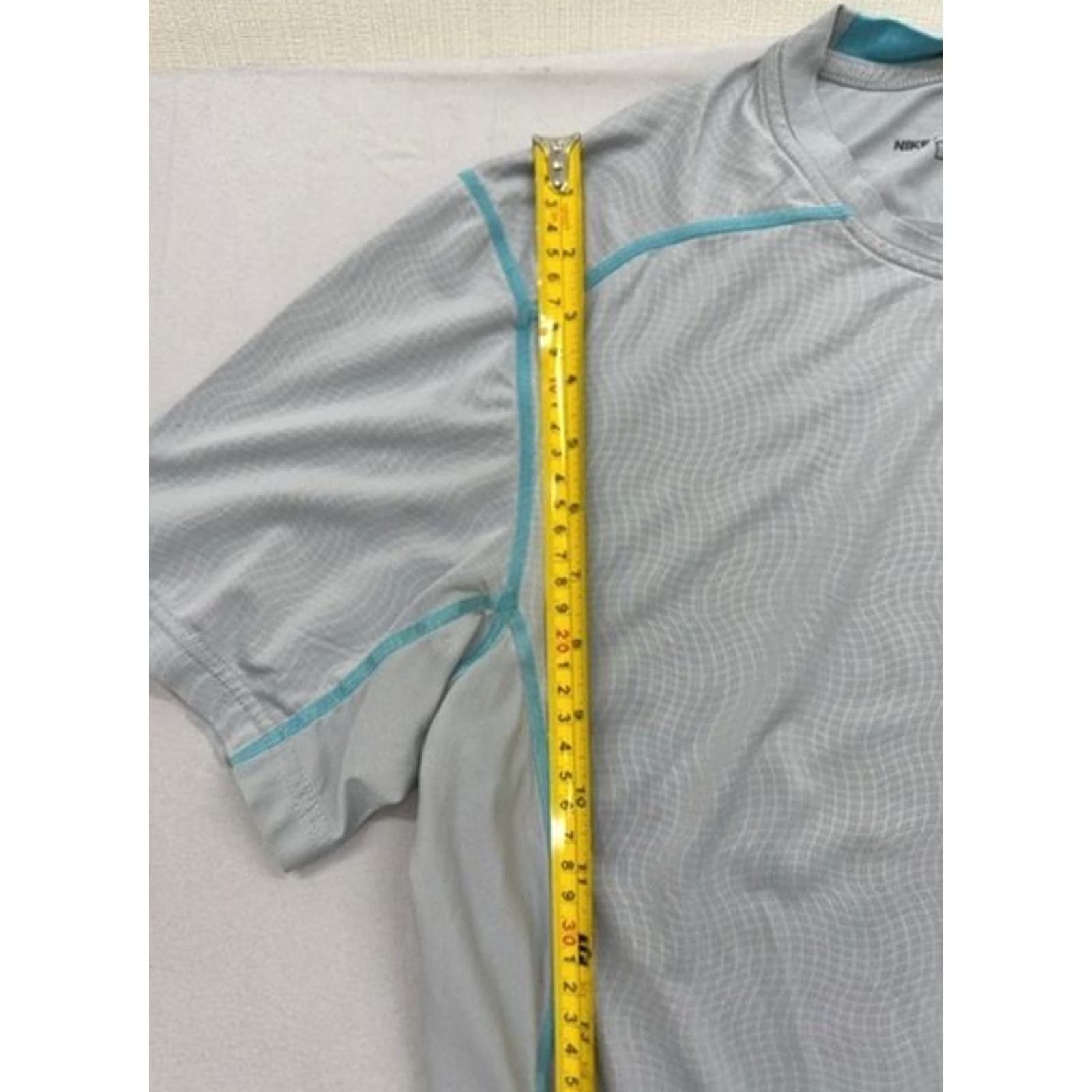Nike Nike Pro Men's Grey Hypercool Fitted T-Shirt M Size US M / EU 48-50 / 2 - 6 Thumbnail