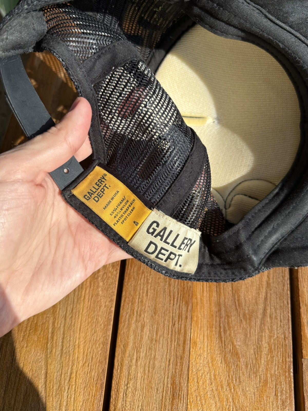 Gallery Dept. Gallery Dept G Patch Trucker Hat Size ONE SIZE - 8 Thumbnail