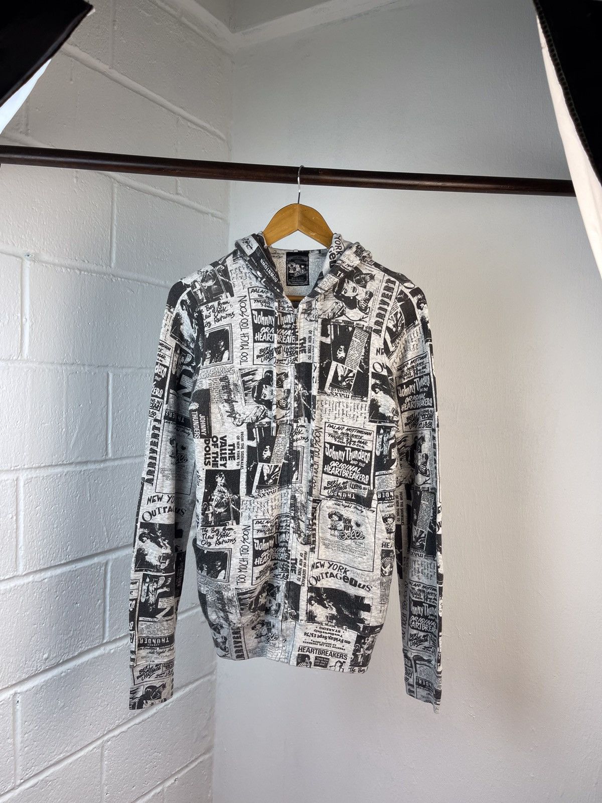 Hysteric Glamour Hysteric Glamour X NewYork Doll Zip Fullprint Hoodie Size US S / EU 44-46 / 1 - 7 Thumbnail