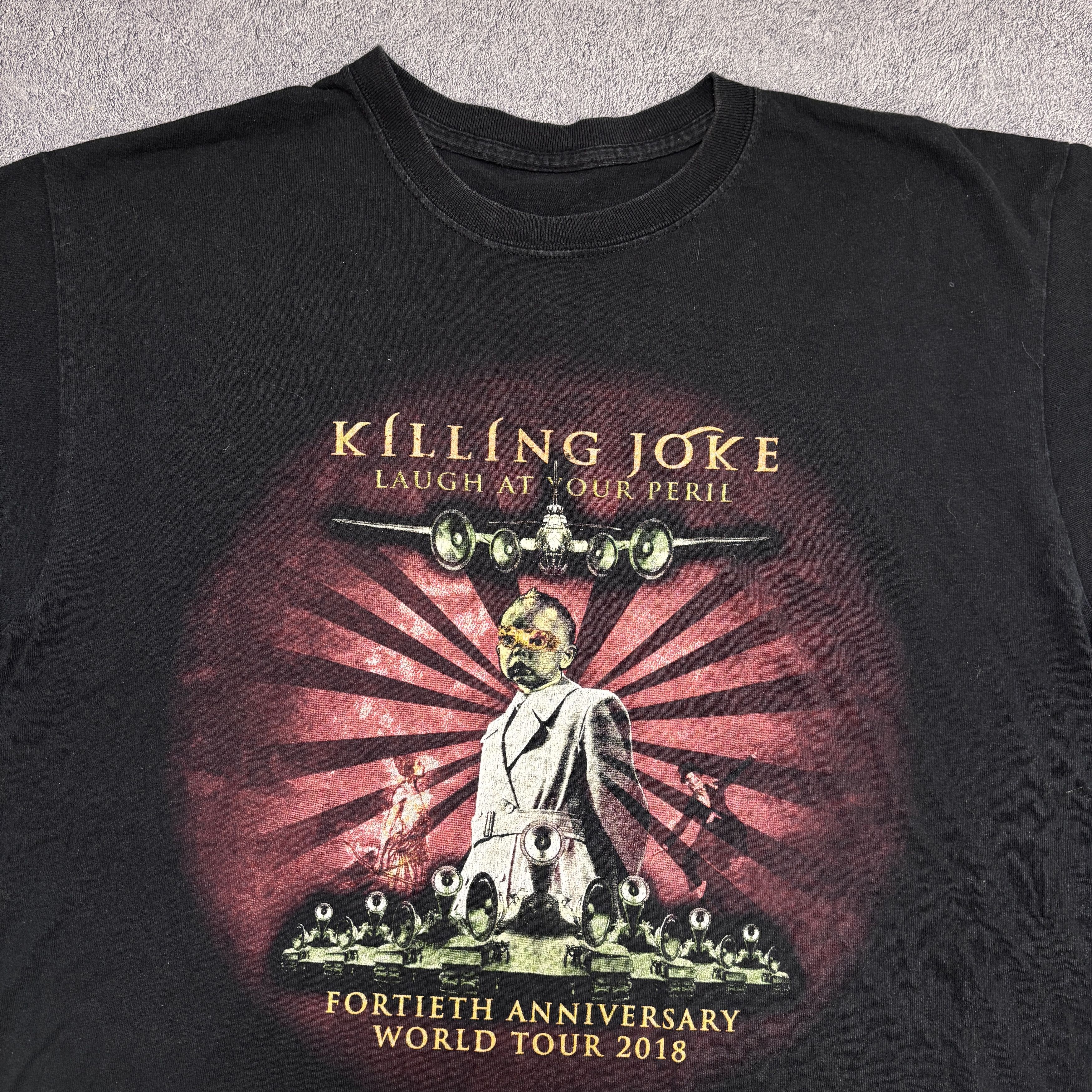 Band Tees Killing Joke Shirt Tour Concert Rock Band Tee Ministry Size US L / EU 52-54 / 3 - 4 Thumbnail