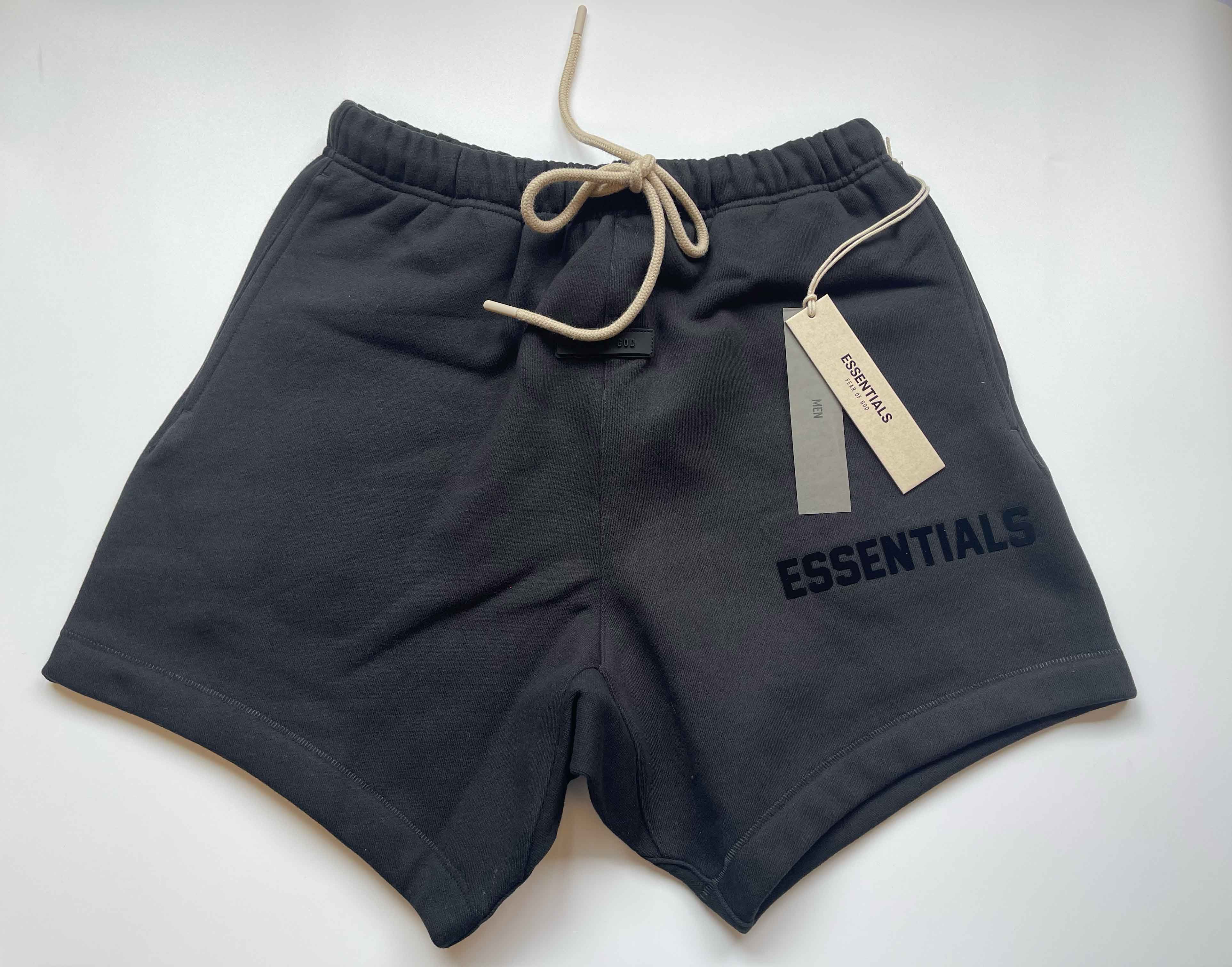 Essentials Fear of God Essentials Sweatshort Jet Black (XS) Size US 30 / EU 46 - 5 Thumbnail