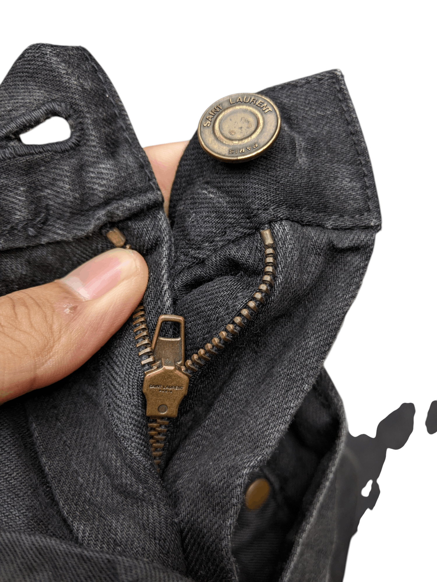 Saint Laurent Paris Saint Laurent Distressed Jeans D 01 W/SK - LW Size US 28 / EU 44 - 7 Thumbnail