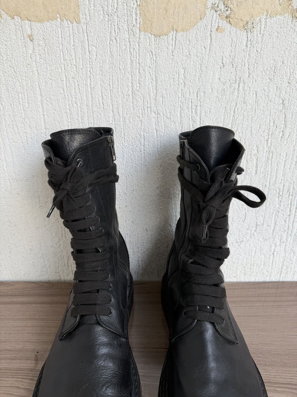 Ann Demeulemeester 🔥rare runaway combat boots Size US 11 / EU 44 - 7 Thumbnail