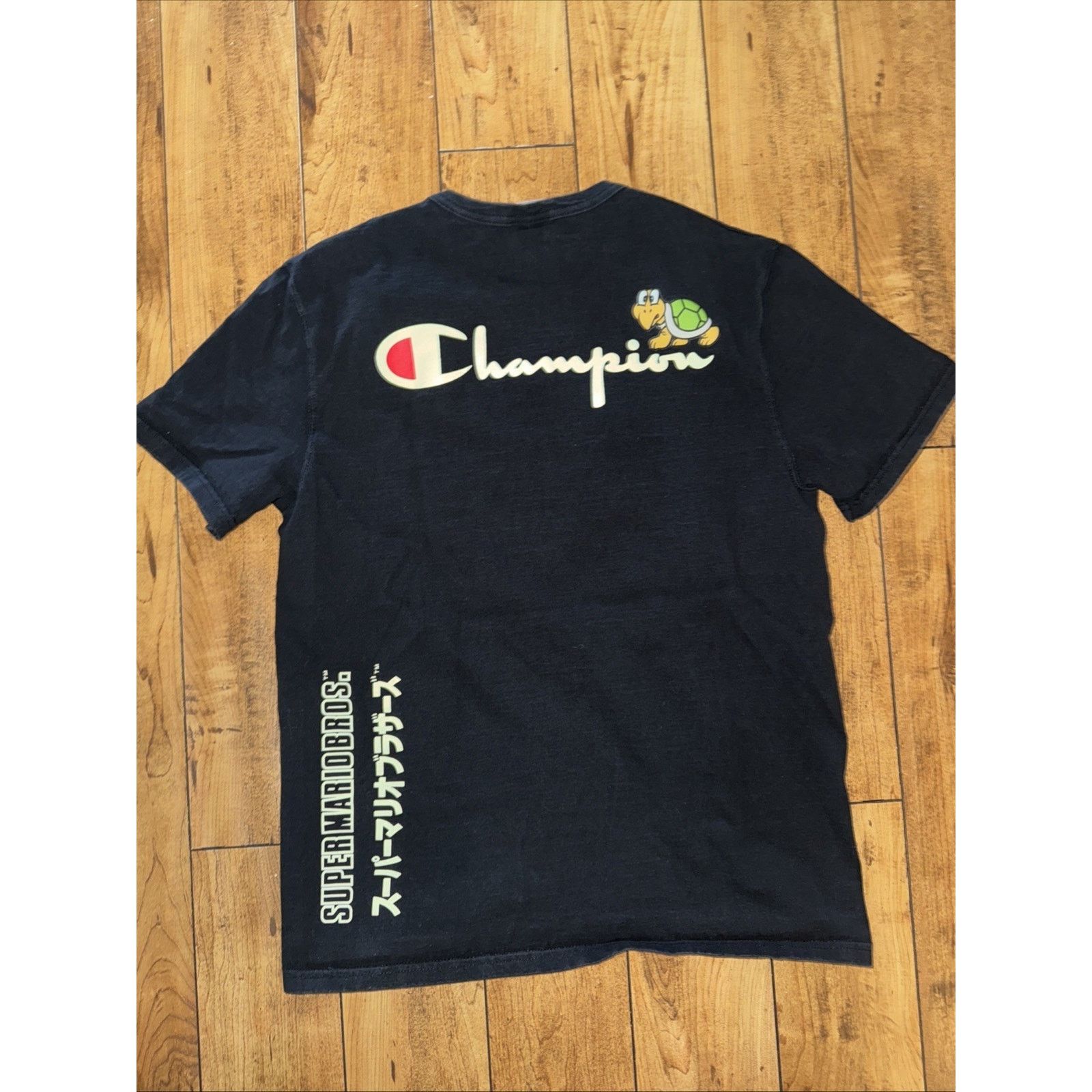 Champion × Vintage Champion X Super Mario Brothers T-Shirt Black Medium 20x27 Size US M / EU 48-50 / 2 - 5 Thumbnail