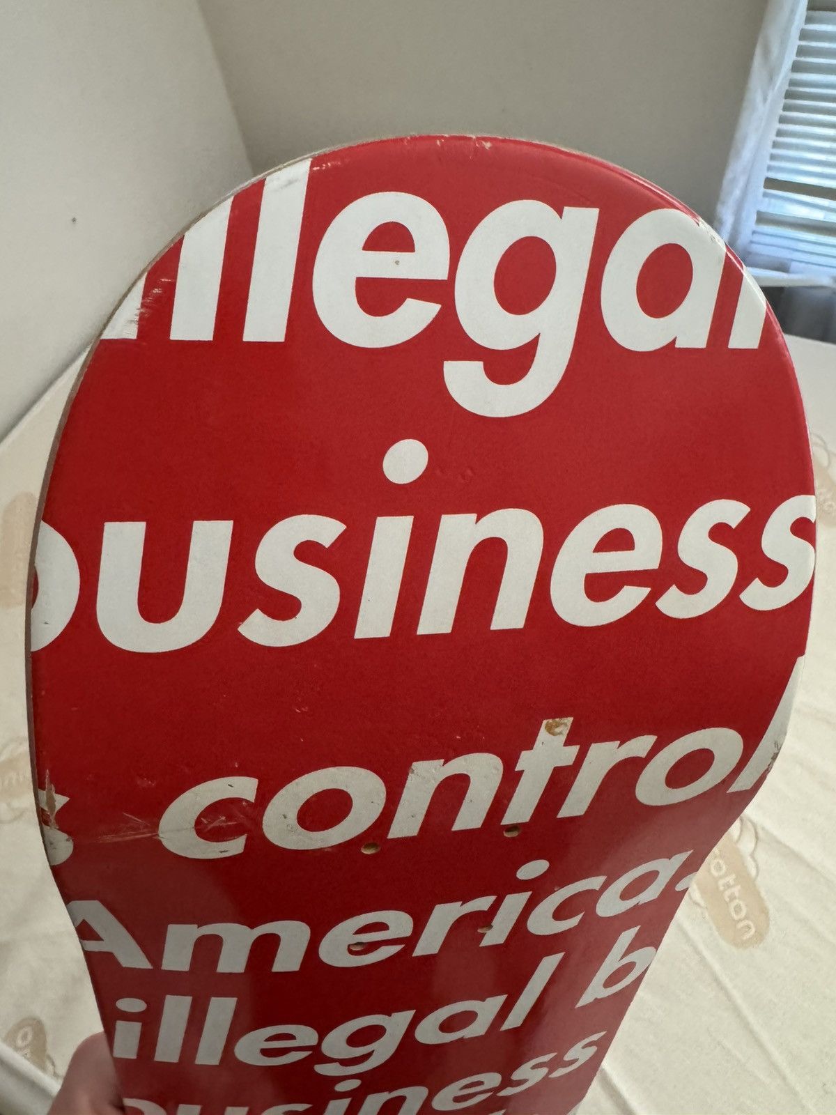 Supreme Supreme SS18 Illegal Business Controls Skateboard W Gucci Size ONE SIZE - 7 Thumbnail