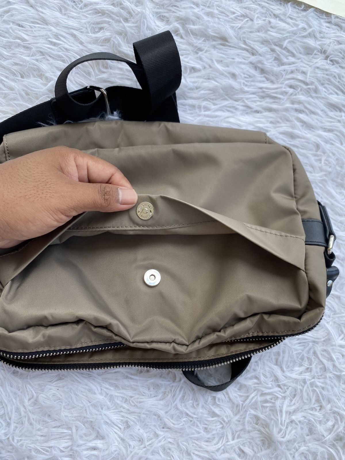 Yohji Yamamoto Rare Y'saccs Double Front Pocket Soulder Bag Size ONE SIZE - 23 Thumbnail