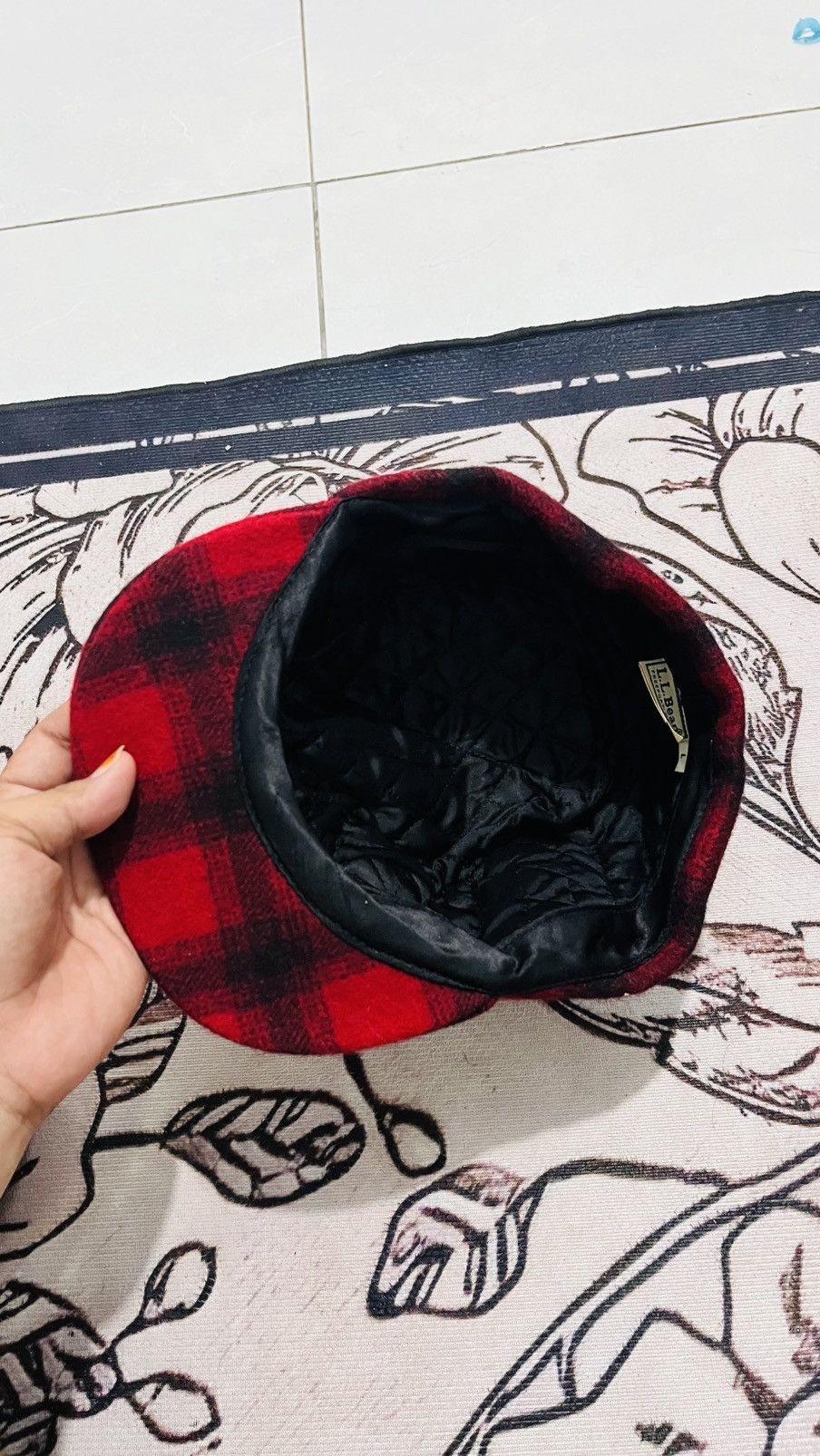 L.L. Bean Vintage LL.Bean Buffalo check railroad hat Size ONE SIZE - 4 Thumbnail