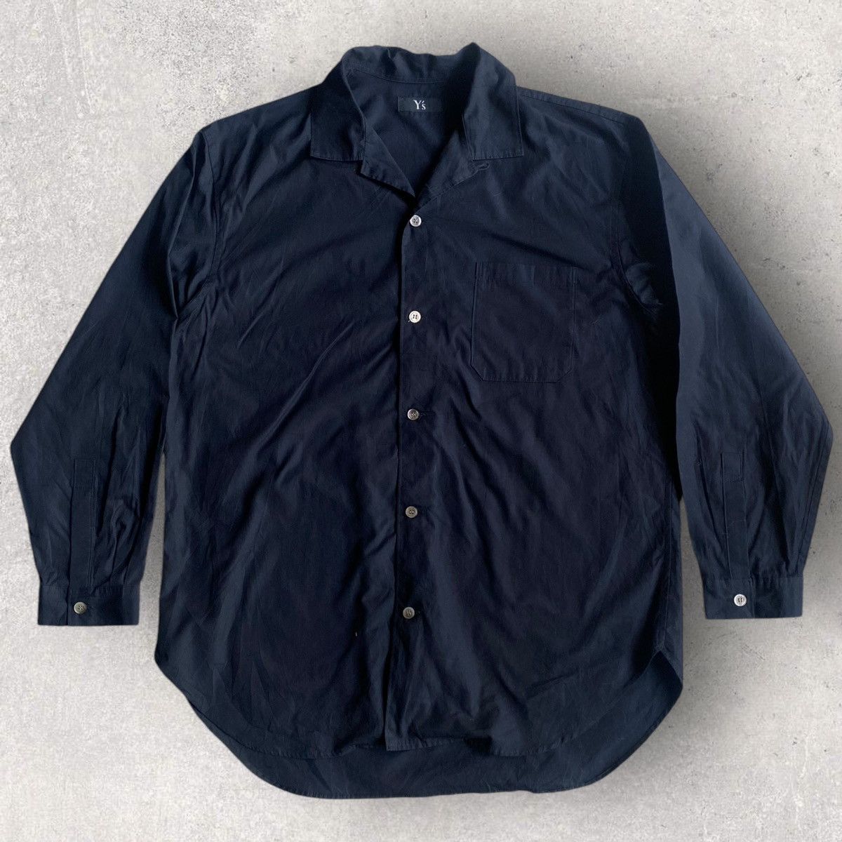 Yohji Yamamoto Y’s Camp Collar Oversize Shirt Size US M / EU 48-50 / 2 - 2 Thumbnail