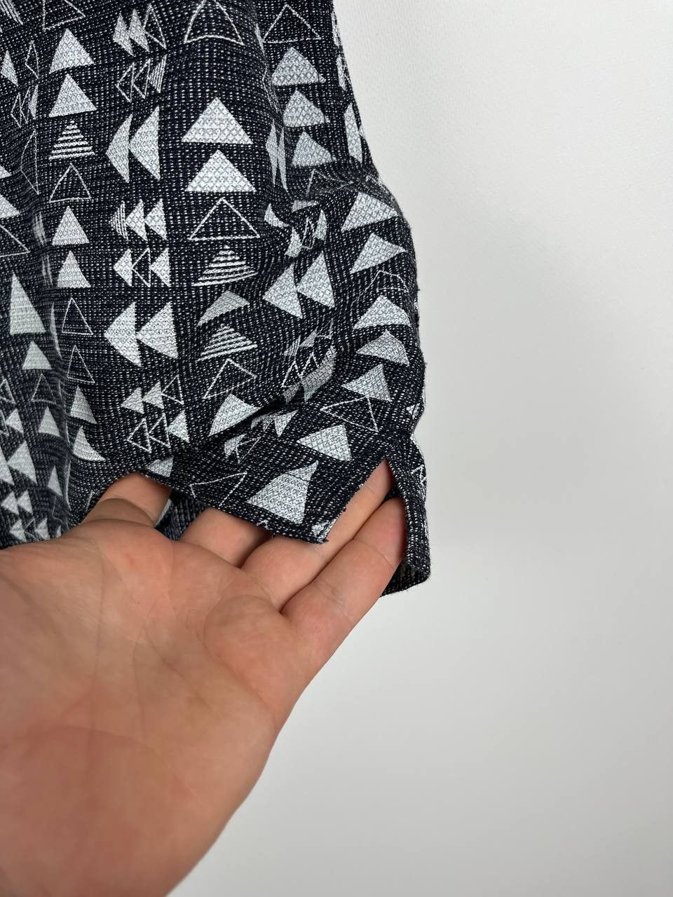 Folk Folk Cotton Tile Triangle Short Sleeve Camp Collar Shirt Size US L / EU 52-54 / 3 - 5 Thumbnail