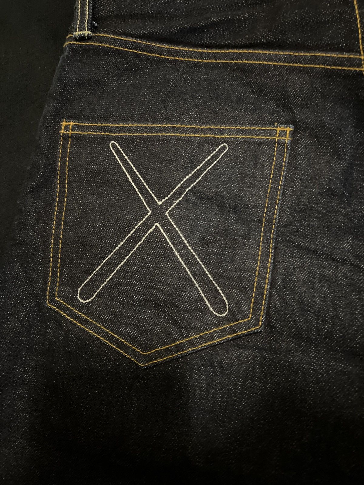 Original Fake Ss10 Chomper Denim Size US 31 - 7 Thumbnail