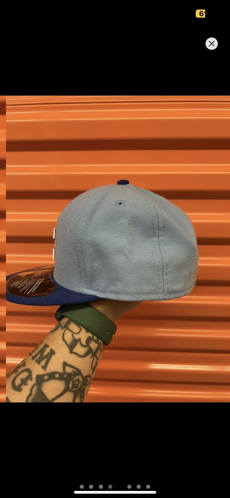 New Era ***FINAL DROP***RARE BNWT KANAS CITY ROYALS FITTED 7 1/4 Size ONE SIZE - 5 Thumbnail