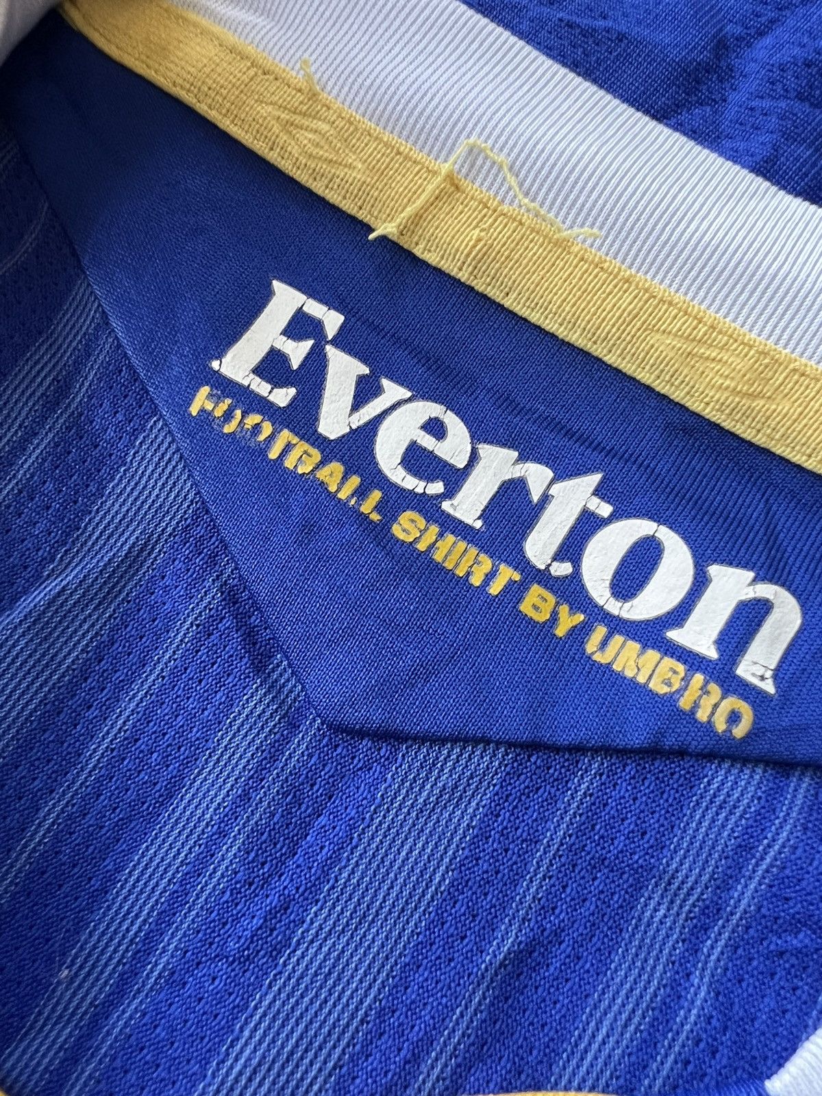 Umbro Vintage Original 07-08 Umbro Everton Chang Home Jersey Large Size US L / EU 52-54 / 3 - 6 Thumbnail