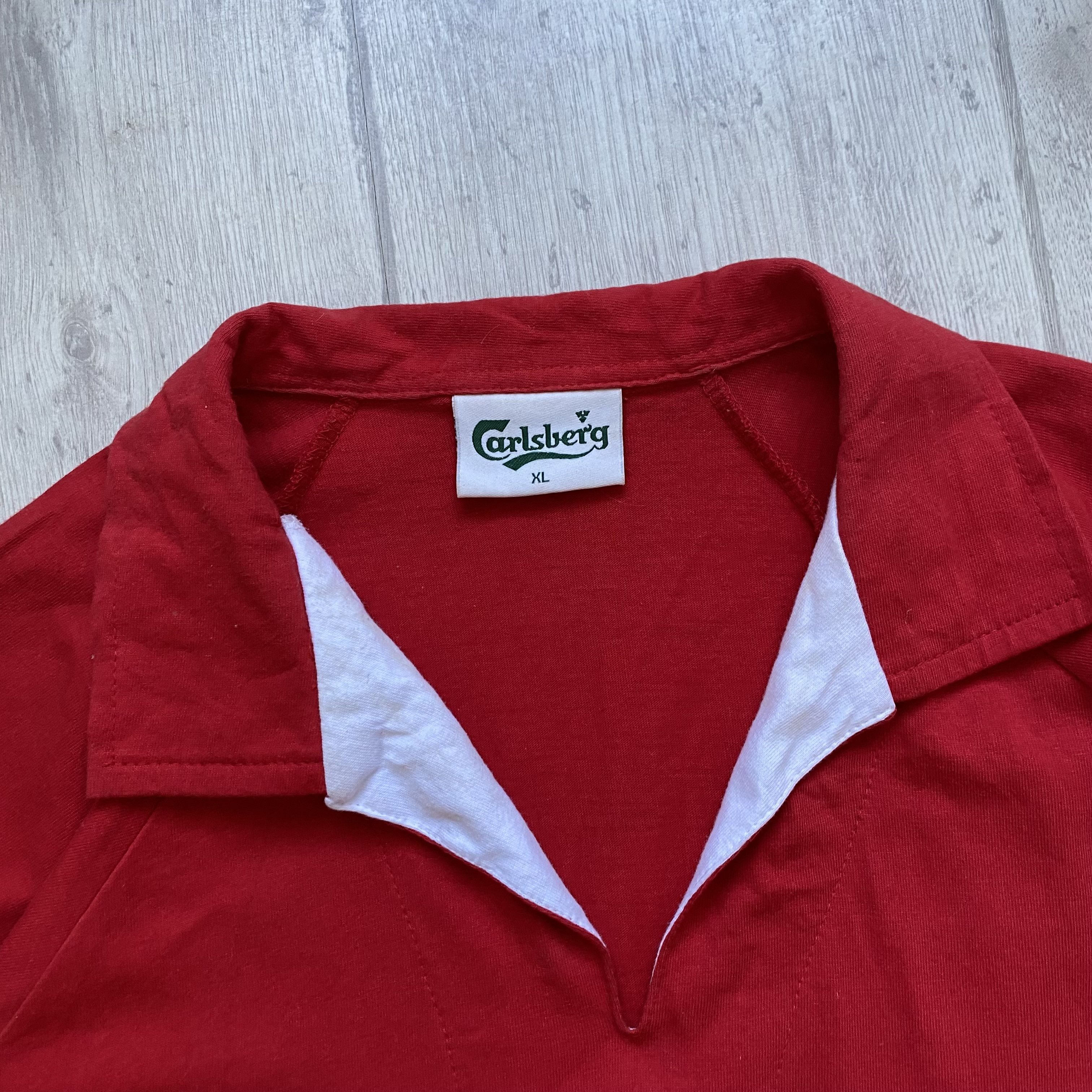 Umbro 🍺 Vintage 90s Carlsberg England Soccer Polos jersey tee Y2K Size US XL / EU 56 / 4 - 5 Thumbnail