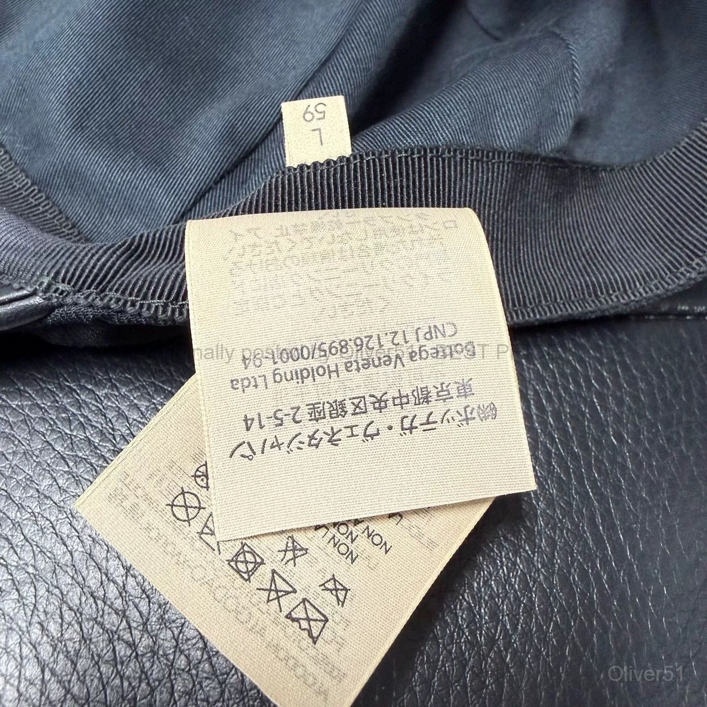 Bottega Veneta Bottega Veneta Black Baseball Cap Designer BFAJMNO327 ...