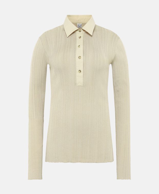 Toteme Knitted polo shirt Size XXS / US 00 / IT 34 - 1 Thumbnail