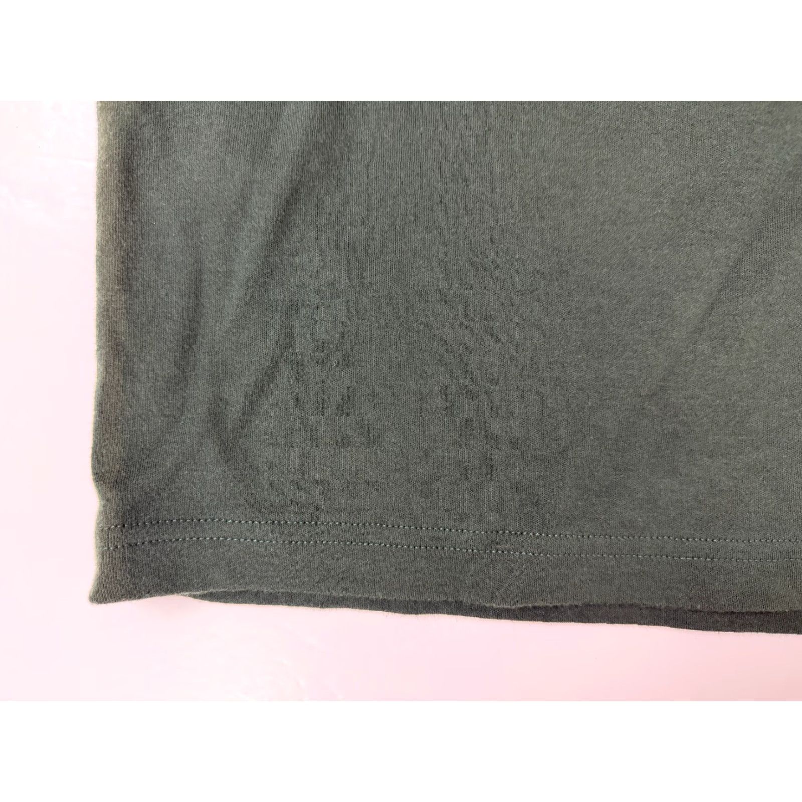 Van Heusen VINTAGE Van Heusen Shirt Men XL Forest Green Mock Neck Long Sleeve Stretch Minimal Blank Mens Size US XL / EU 56 / 4 - 7 Thumbnail