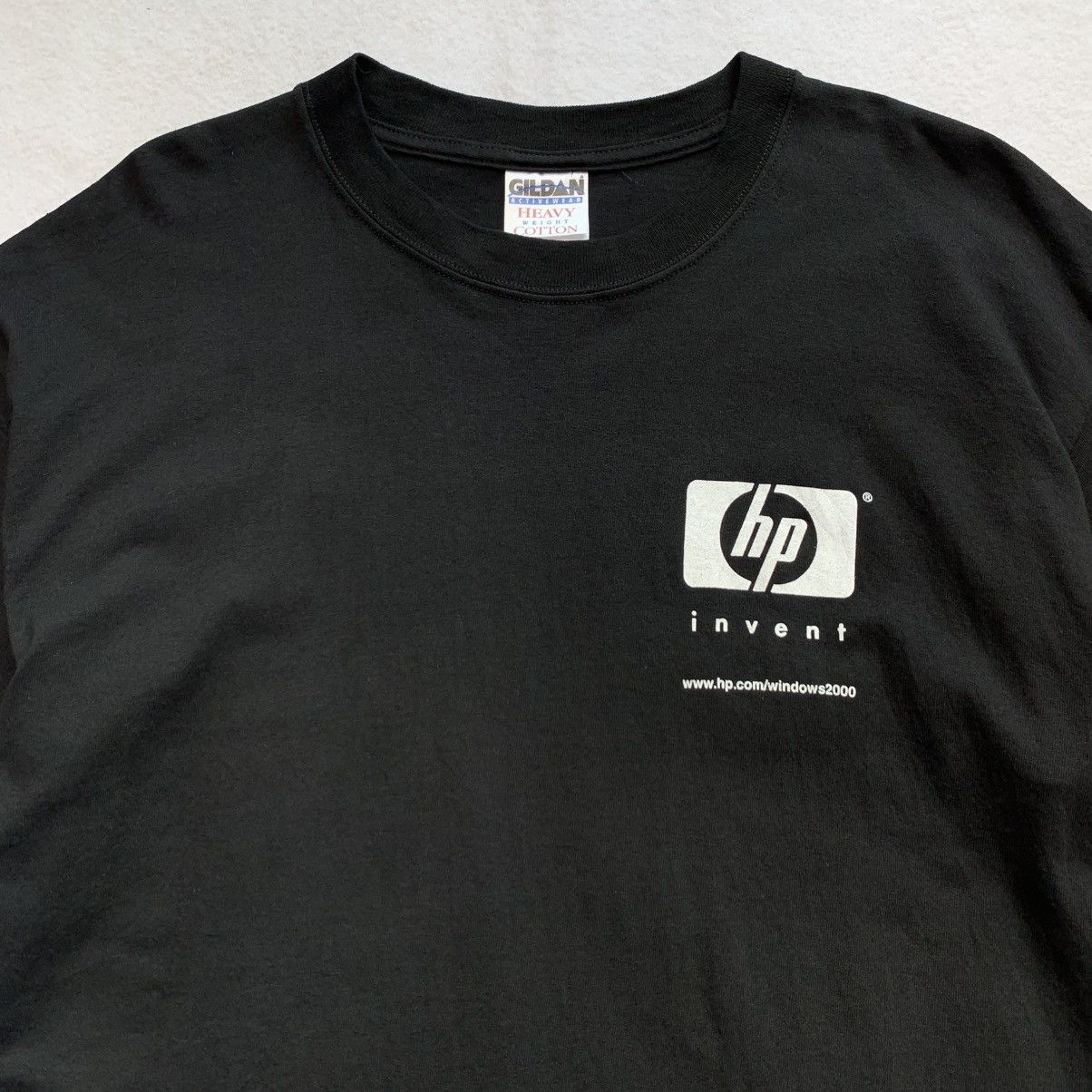 Vintage 2000s Microsoft Windows2000 HP Promo T-Shirt Size US L / EU 52-54 / 3 - 3 Thumbnail