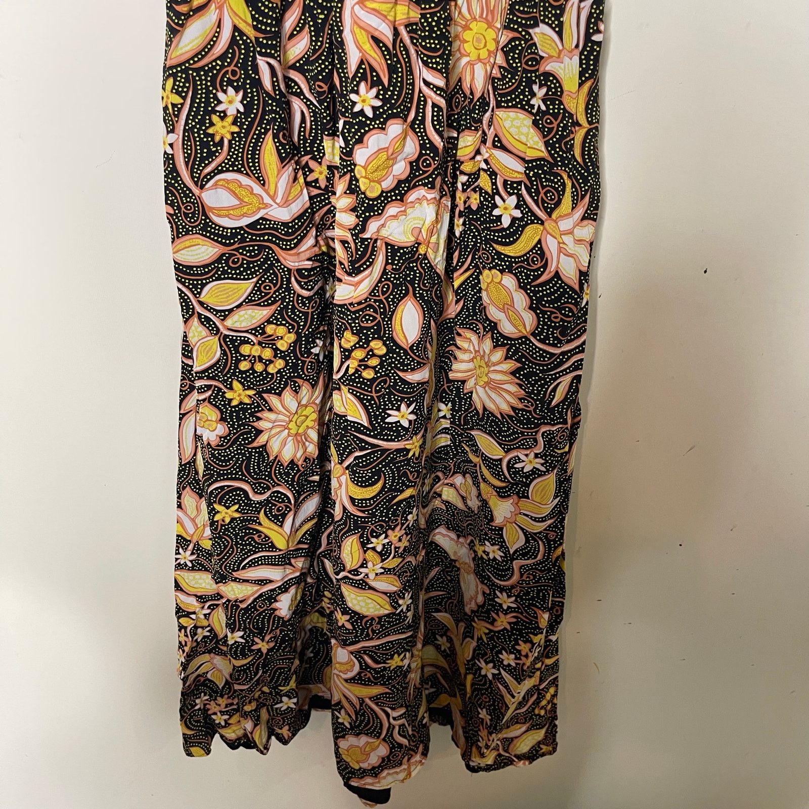 The Kooples The Kooples Long Summer Dress With All-Over Floral Motif Size M / US 6-8 / IT 42-44 - 10 Thumbnail