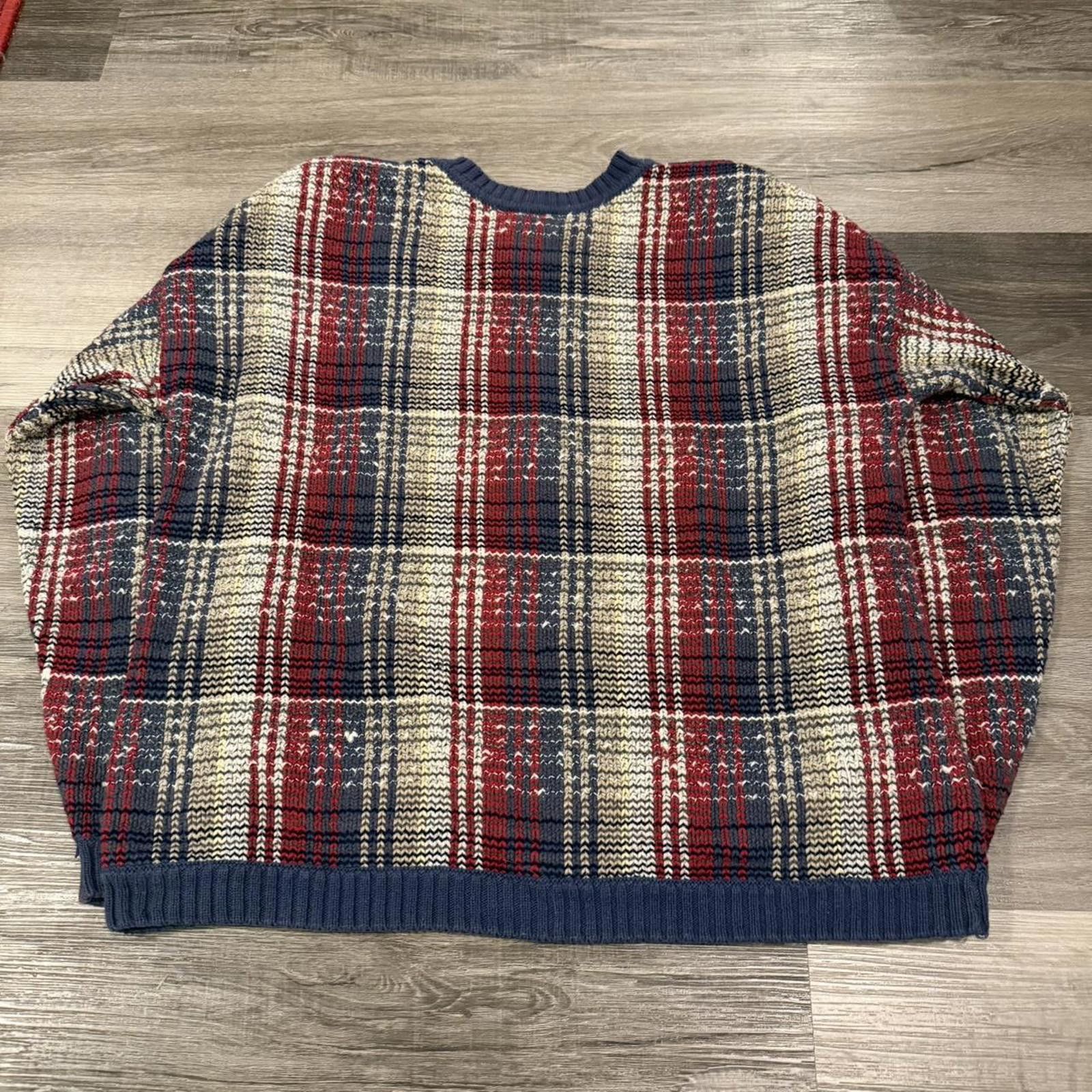 Northern Reflections Vintage northern reflections square pattern knit sweater 90s Size US M / EU 48-50 / 2 - 5 Thumbnail