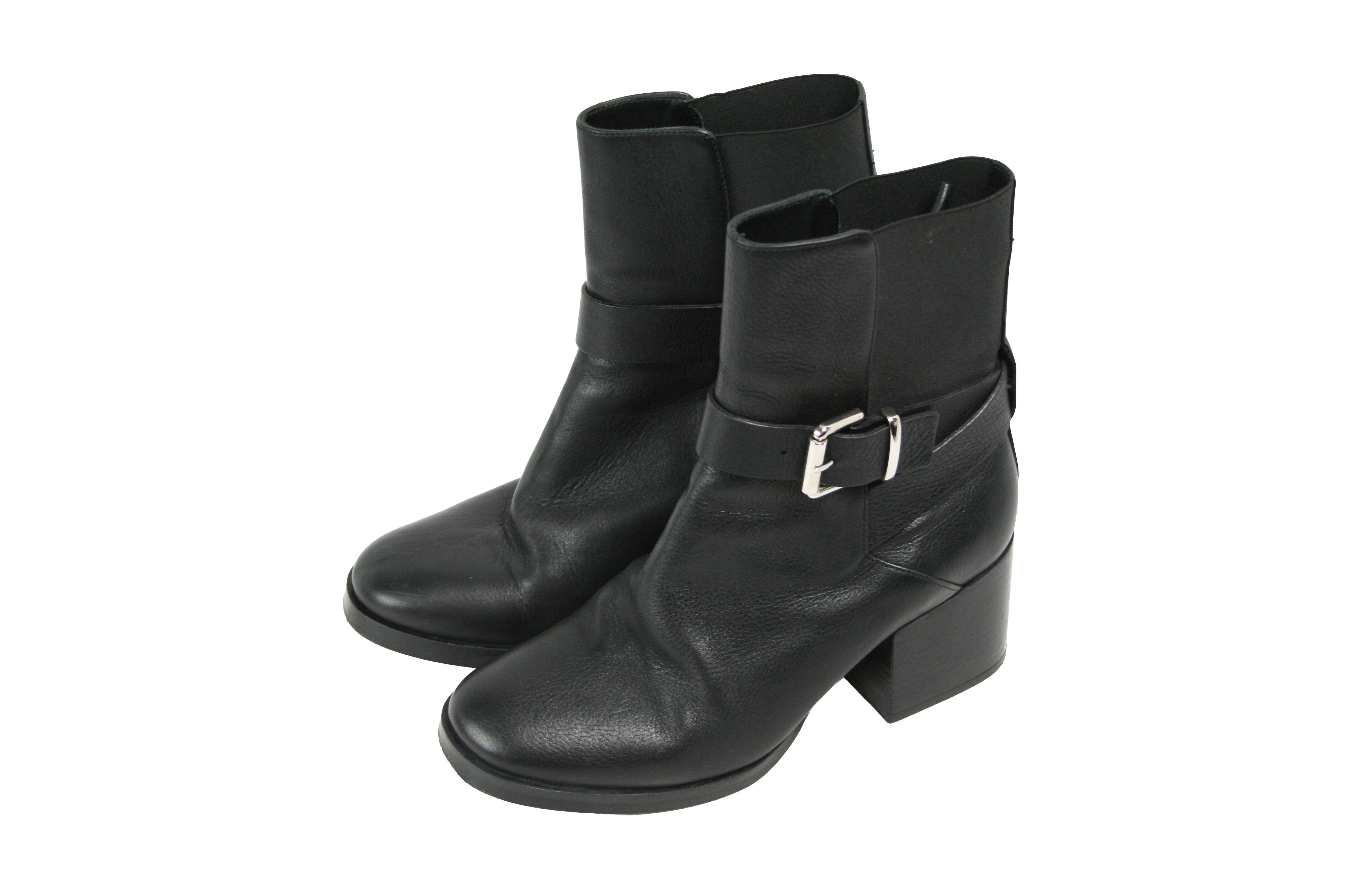 Cos Biker Ankle Boots Size US 7 / IT 37 - 3 Thumbnail