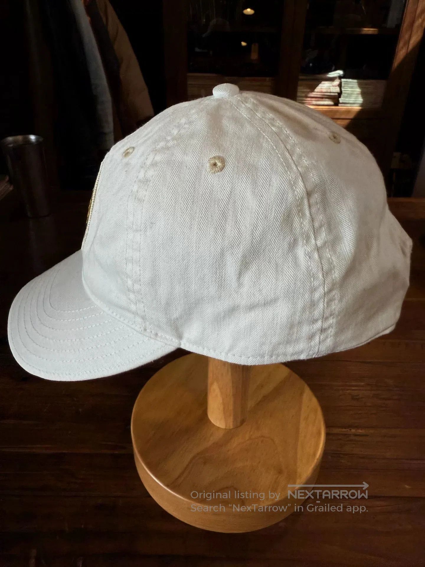 RRL Ralph Lauren RRL Ralph Lauren White Baseball Cap. Size ONE SIZE - 2 Thumbnail