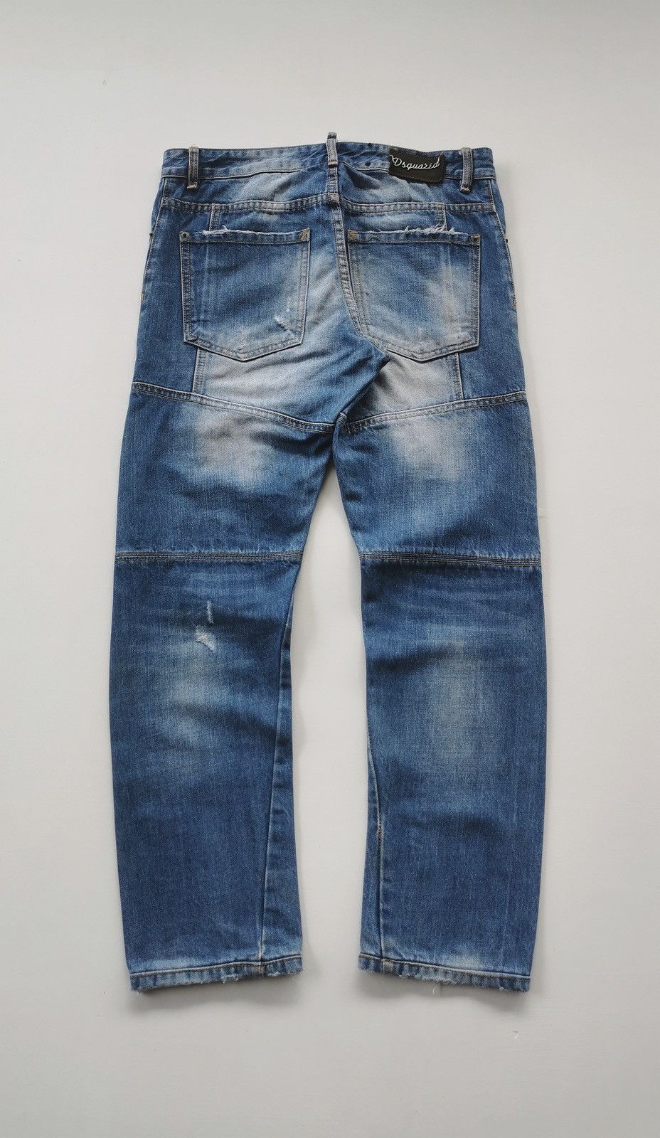 Dsquared2 Dsquared2 Distressed Reworked Ankle Denim Size US 33 - 6 Thumbnail