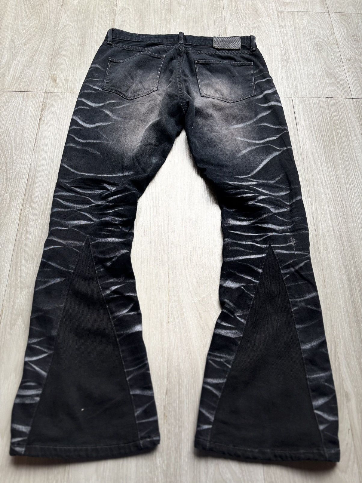 GOSTAR DE FUGA FUGA lace up flare jeans Size US 29 - 6 Thumbnail