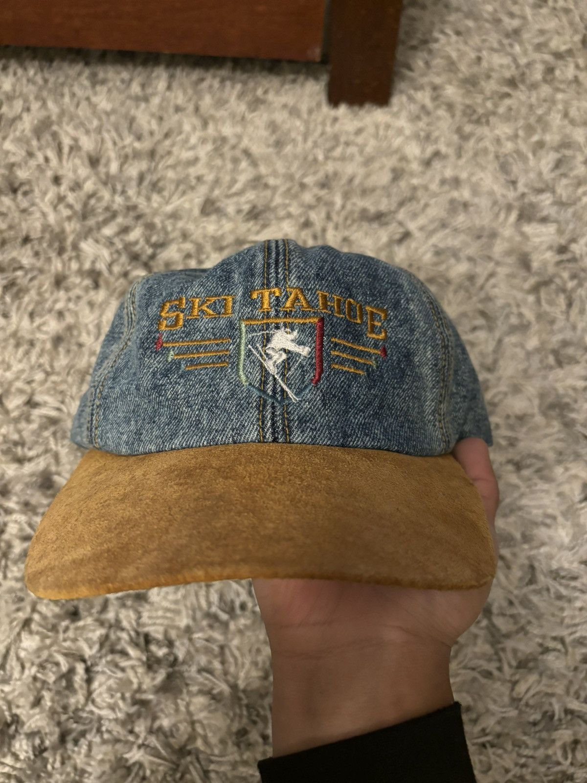 Vintage Vintage Ski Tahoe hat Size ONE SIZE - 1 Thumbnail